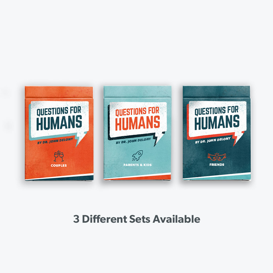 Questions for Humans by Dr. John Delony: 3 Sets Available