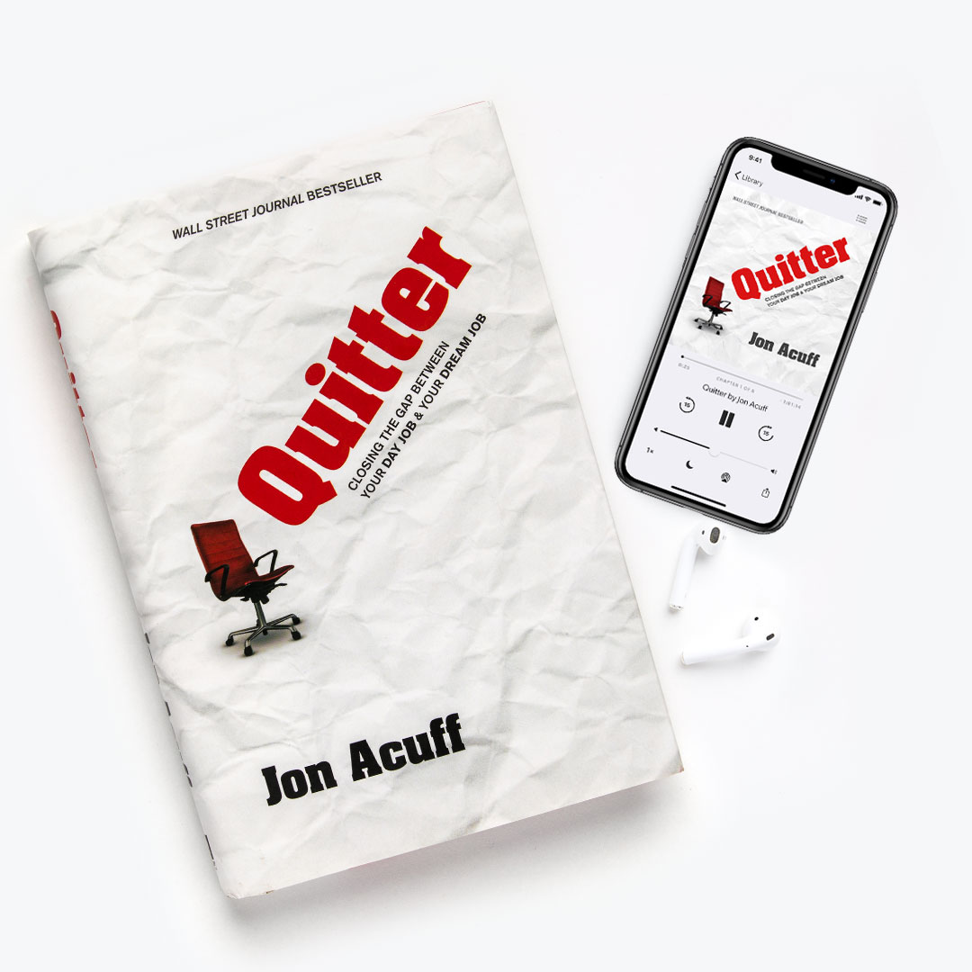 Quitter - Hardcover + Audiobook