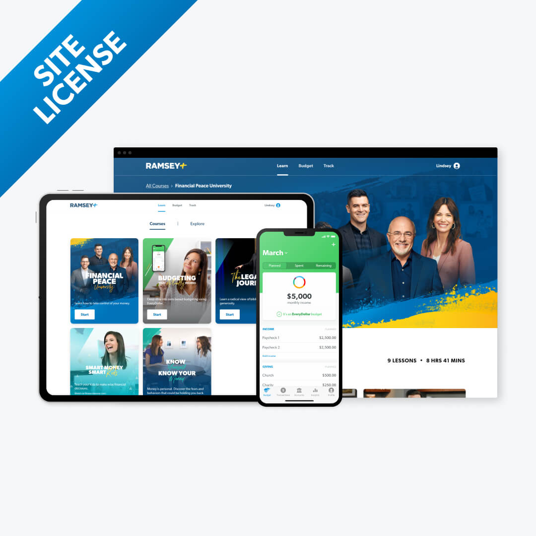 Ramsey+ Site License - A Membership for Every Family in Your Church