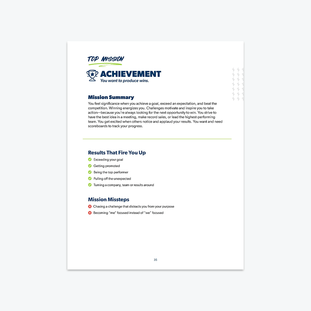 Mission Results