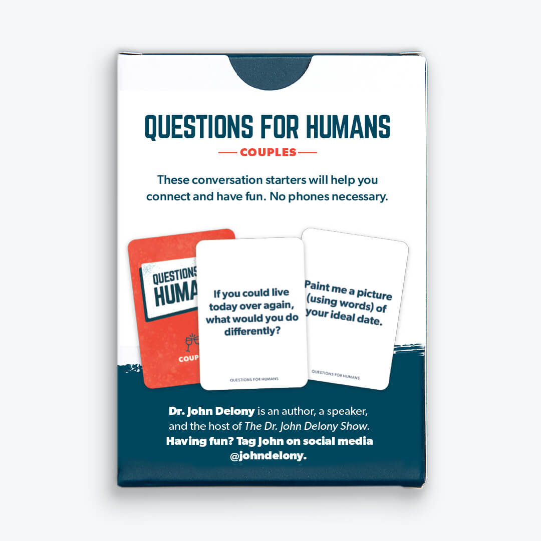 Questions for Humans Conversation Cards