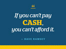 Quote pay cash